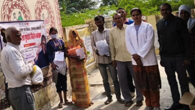 आयुष्मान आरोग्य मंदिर कैड़ावा में किया गया स्वास्थ्य शिविर का आयोजन