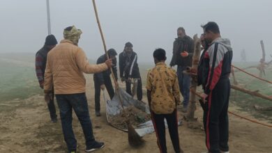 किया श्रमदान