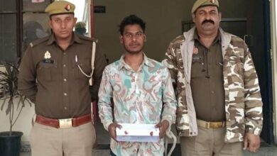 युवक पर मिला तमंचा-कारतूस गिरफ्तार