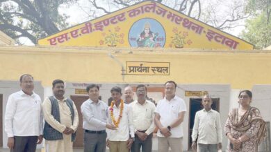 इंस्पायर अवार्ड योजना में छात्र विवेक का चयन