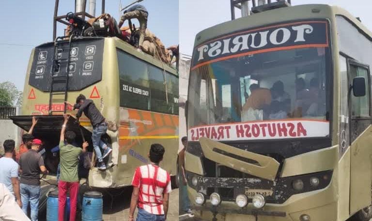 Double-decker buses pose a challenge to the traffic system