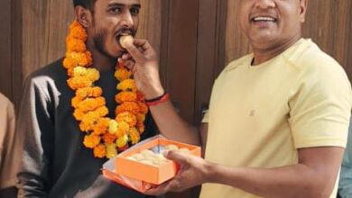 दिनेश यादव का हुआ औषधि विश्लेषक के पद पर चयन