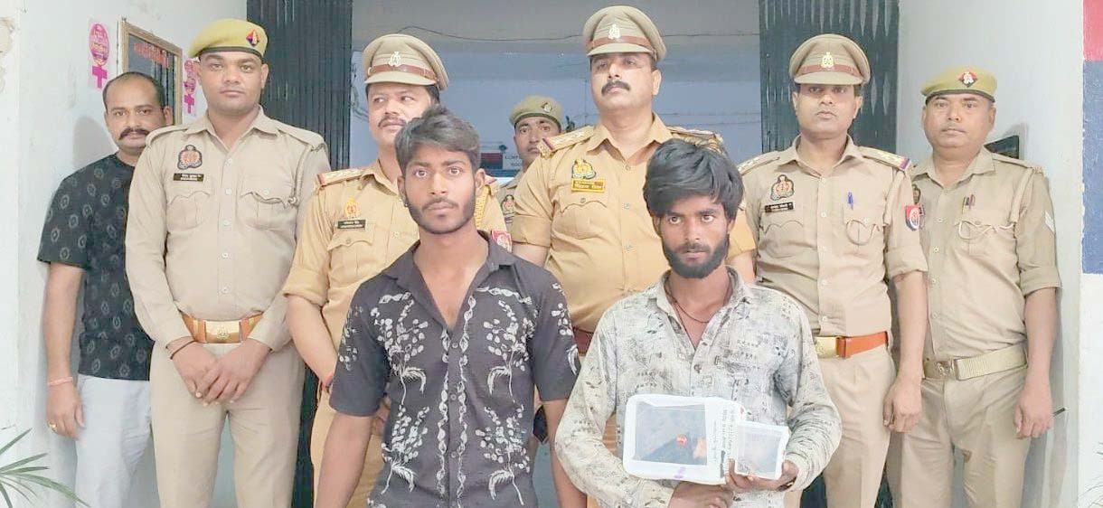 फौजी के घर चोरी का पुलिस में किया खुलासा