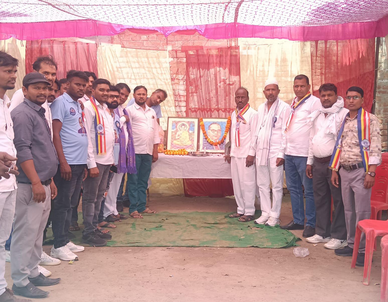 सरैया के लोगों ने हर्षोल्लास के साथ मनाया डाॅ० भीमराव अम्बेडकर की 135वीं जयंती