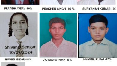 Ten students of St. Kevalananda topped the school