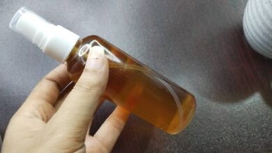 DIY herbal hair toner