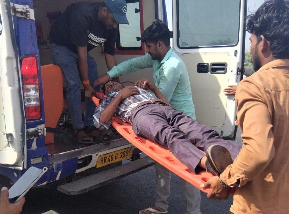 Two bike riders injured in truck collision