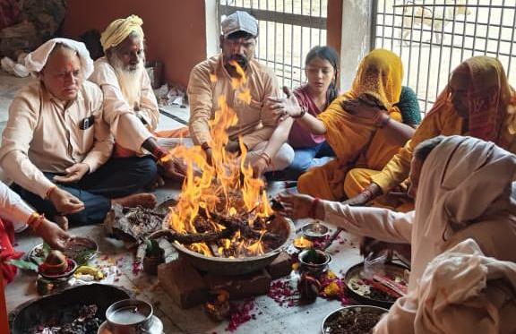 प्रतिमा स्थापना की वर्षगांठ पर उमड़ा आस्था का सैलाब