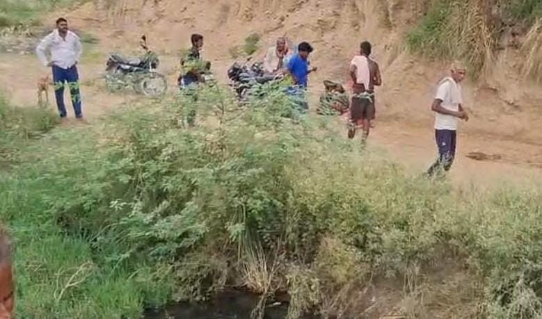 खेत में लगाए करंट की चपेट में आकर भैंस की मौत