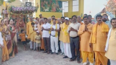 ज्योति कलश रथ यात्रा का हुआ जोरदार स्वागत