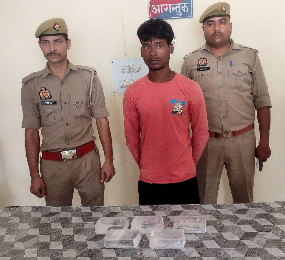 पुलिस ने दबोचा चोर साथी फरार: आभूषण नगदी बरामद