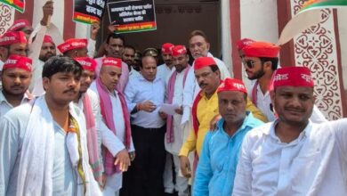महंगाई,बिजली संकट और पेपर लीक पर सपा यूथ ब्रिगेड का हल्लाबोल