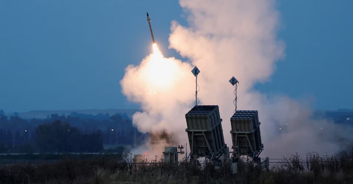 Iron Dome Interceptor Missiles