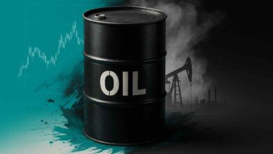 Crude oil price fall today