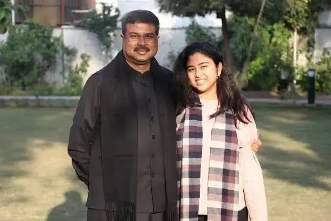 Dharmendra Pradhan Daughter Naimisha Pradhan
