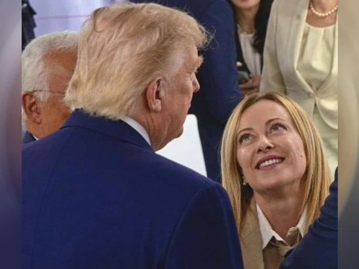 Trump Giorgia Meloni controversy