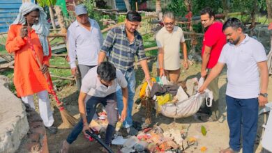 कर समर्पित वीर जवानों को श्रमदान, गोमती मित्रों ने कहा नहीं भूलेगा हिन्दुस्तान
