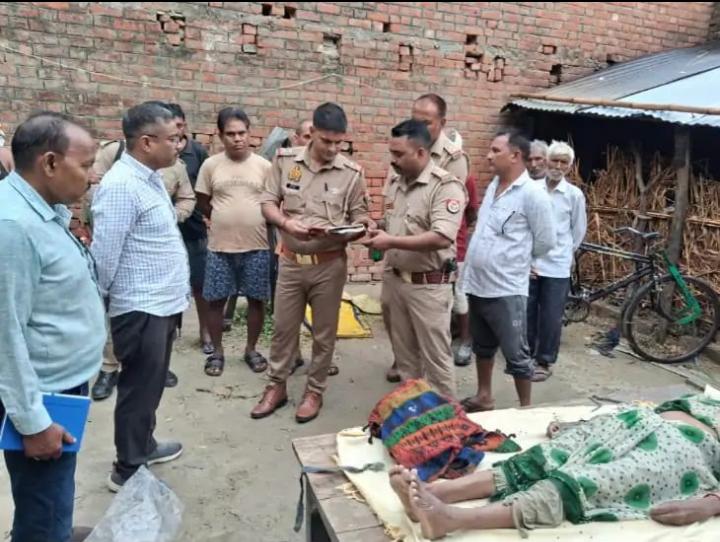 खेत में धान की रोपाई के दौरान आकाशीय बिजली गिरने से वृद्ध महिला की मौत, सात लोग झुलसे