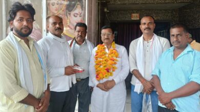योजना समिति में नामित होने पर धनराज यादव का हुआ अभिनंदन