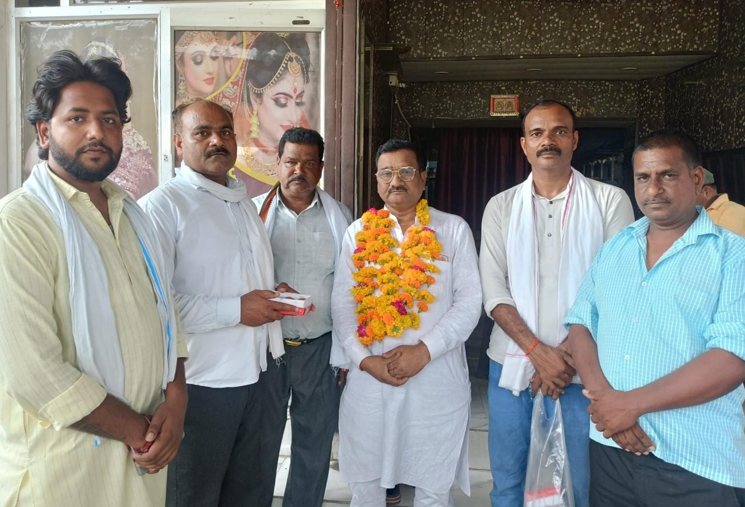 योजना समिति में नामित होने पर धनराज यादव का हुआ अभिनंदन