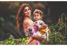 Shriya Saran daughter video