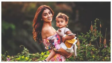 Shriya Saran daughter video