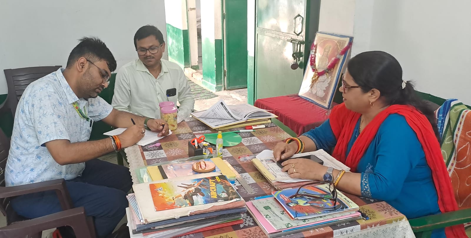 खाद्य सुरक्षा विभाग की टीम ने परखी एमडीएम की गुणवत्ता