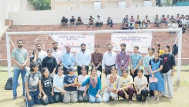 आरकेजीआईटी में राष्ट्रीय खेल दिवस पर दो दिवसीय खेल एवं फिटनेस कार्यक्रम आयोजित