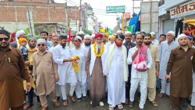जश्ने ईद मिलादुन्नबी पर निकला मोहम्मदी जुलूस