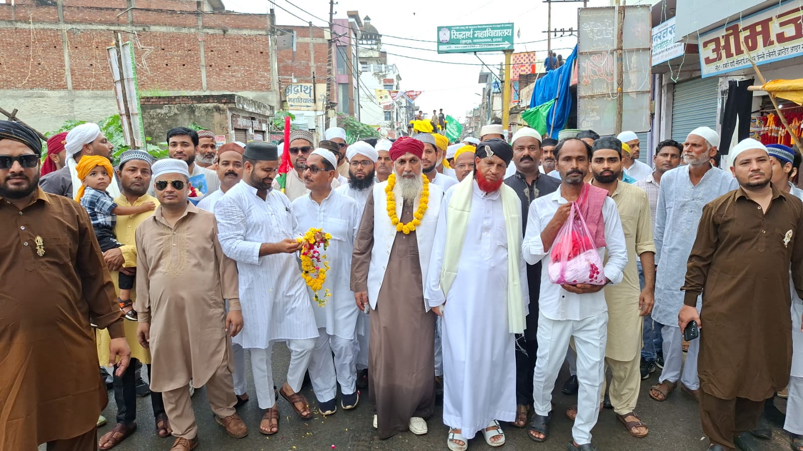 जश्ने ईद मिलादुन्नबी पर निकला मोहम्मदी जुलूस