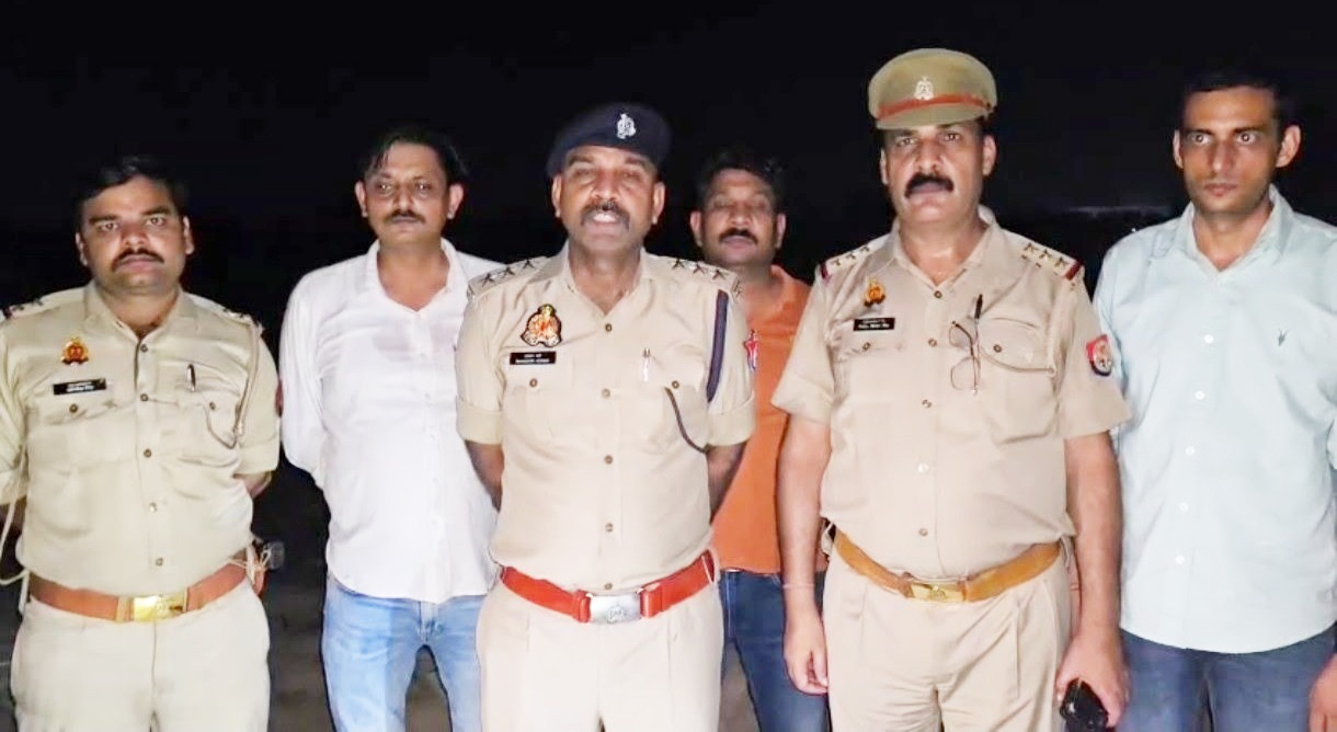 दिल्ली-मेरठ एक्सप्रेस-वे लूटकांड का खुलासा, मुठभेड़ में दो बदमाश गिरफ्तार