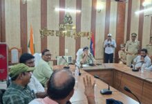नवागत एसपी विनीत जायसवाल ने पत्रकारों से की परिचयात्मक मुलाकात