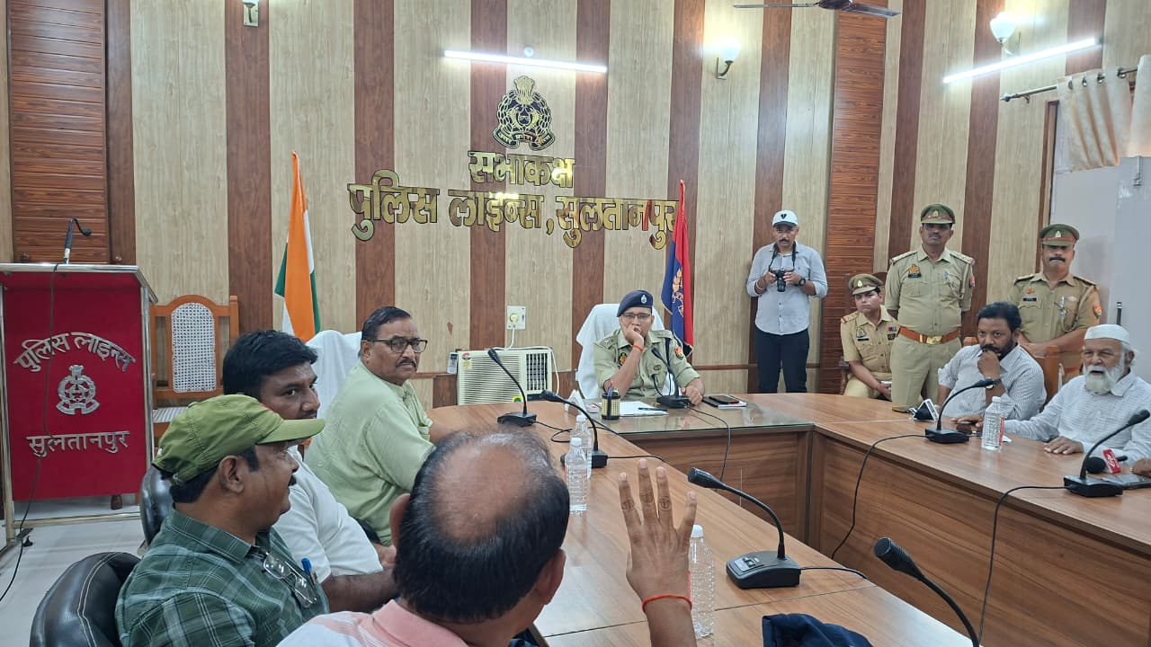 नवागत एसपी विनीत जायसवाल ने पत्रकारों से की परिचयात्मक मुलाकात