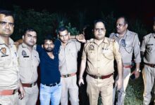 मुठभेड़ में हत्या के प्रयास का आरोपी गिरफ्तार: पैर में लगी गोली