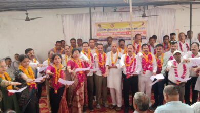 राघवेंद्र यादव निर्विरोध निर्वाचित हुये जूनियर हाईस्कूल शिक्षक संघ के जिलाध्यक्ष