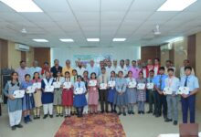 Speech competition organized to mark the birth anniversary of Rana Beni Madhav Bakhsh.