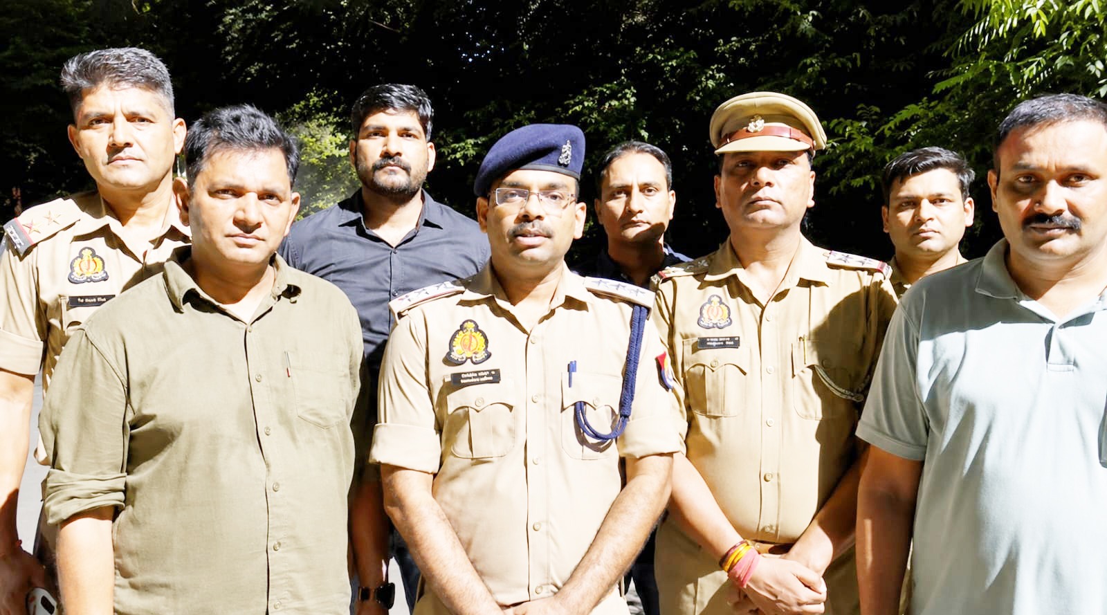 सिहानी गेट में पुलिस और टप्पेबाजों के बीच मुठभेड़, दो बदमाश घायल
