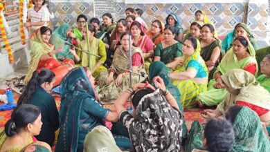 हरियाली तीज पर महिलाओं ने साझा कीं खुशियां