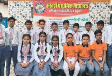 आदर्श स्कूल इकदिल में शिशु भारती का गठन