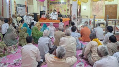 आर्य मन्दिर पर वेदप्रचार-वेदज्ञान की अमृत वर्षा शुरू