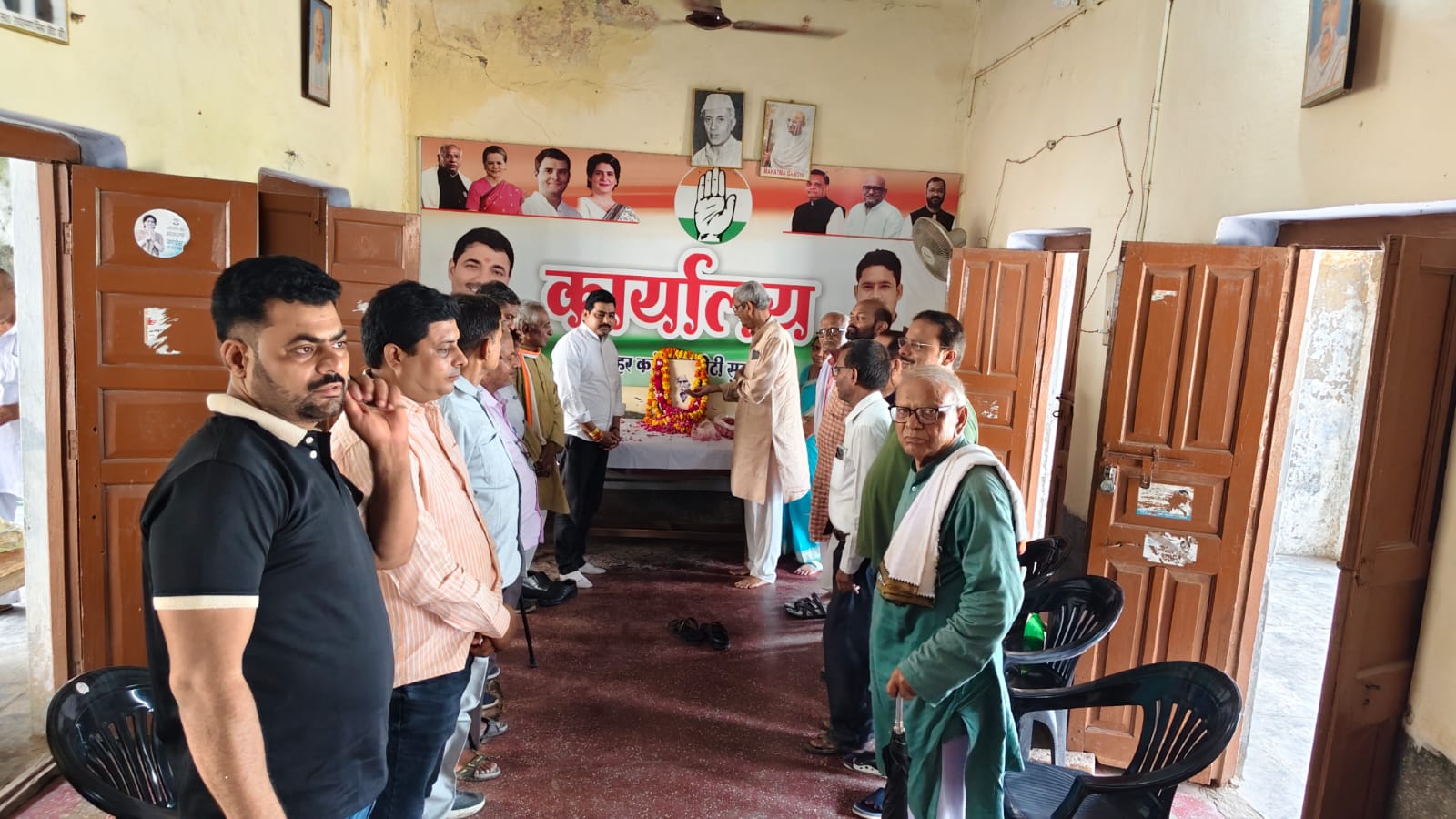 कांग्रेस कार्यालय पर धूमधाम से मनाई गई बाबा रामलाल की जयंती