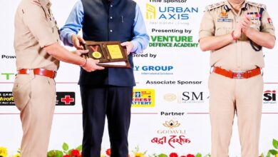 कौशांबी जासूसी कांड की जांच में अहम भूमिका निभाने वाली गाजियाबाद पुलिस टीम लखनऊ में सम्मानित