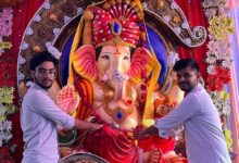 गणपति बप्पा मोरया जयकारों से गूंजा नगर