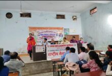 गनपत सहाय पीजी कॉलेज में सेवा संकल्प अभियान के तहत छात्र-छात्राओं ने ली नशे से दूर रहने की शपथ