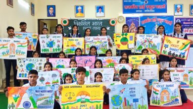 गाजियाबाद के 465 माध्यमिक विद्यालयों में हुई पोस्टर प्रतियोगिता