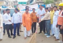 सेवा संकल्प: जनप्रतिनिधियों ने सफाई का दिया संदेश