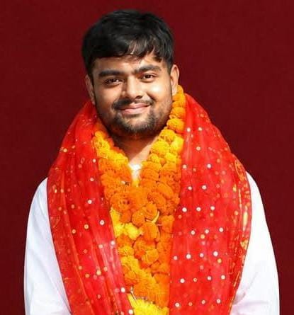 डीयू छात्र संघ चुनाव में अभिषेक हुए विजयी
