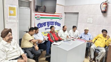दुर्गा पूजा महोत्सव में सुरक्षा और सदभाव को लेकर जिला सुरक्षा संगठन ने की बैठक