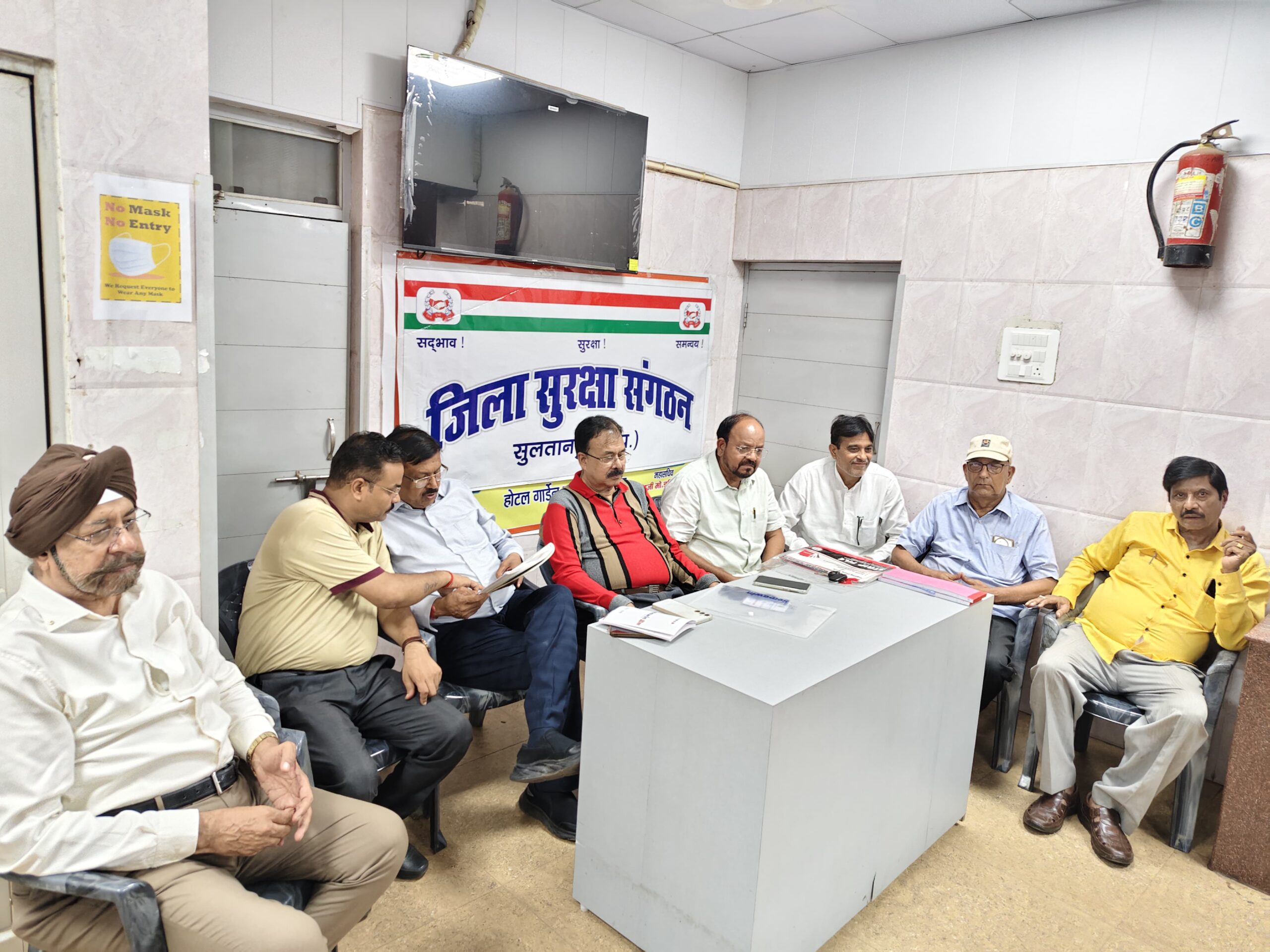 दुर्गा पूजा महोत्सव में सुरक्षा और सदभाव को लेकर जिला सुरक्षा संगठन ने की बैठक