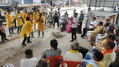 नुक्कड़ नाटक: सैकड़ों ने देखी ‘नमो सेवा गाथा’